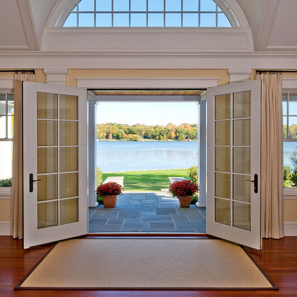 commercial basement french doors custom DIMEX